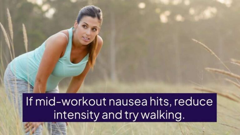 How to Stop Feeling Nauseous After Exercise: Effective Tips Revealed
