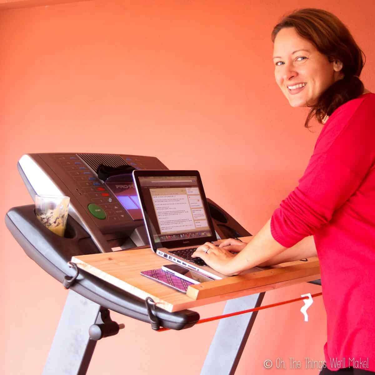 Do It Yourself Treadmill Desk