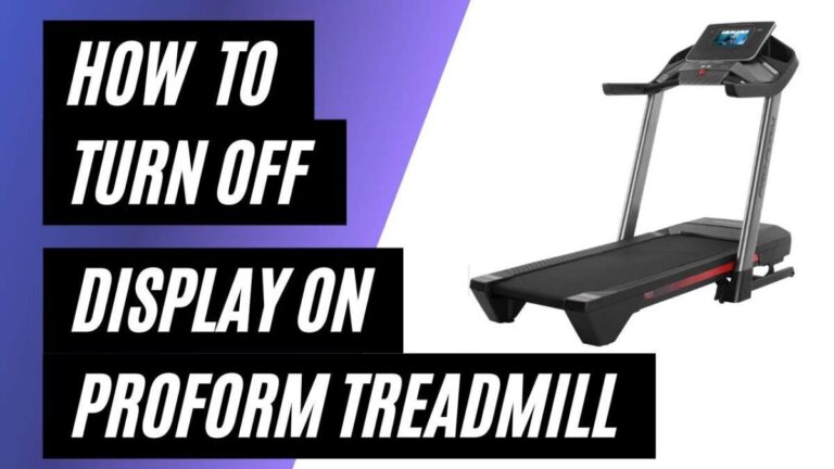 How To Turn Off NordicTrack Treadmill